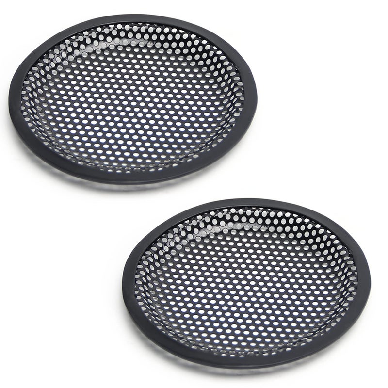Fielect 6.5in Circle Speaker Mesh Cover Subwoofer Guard - Image 3